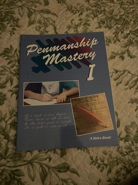 Penmanship Mastery I 4th grade abeka book homeschool handwriting